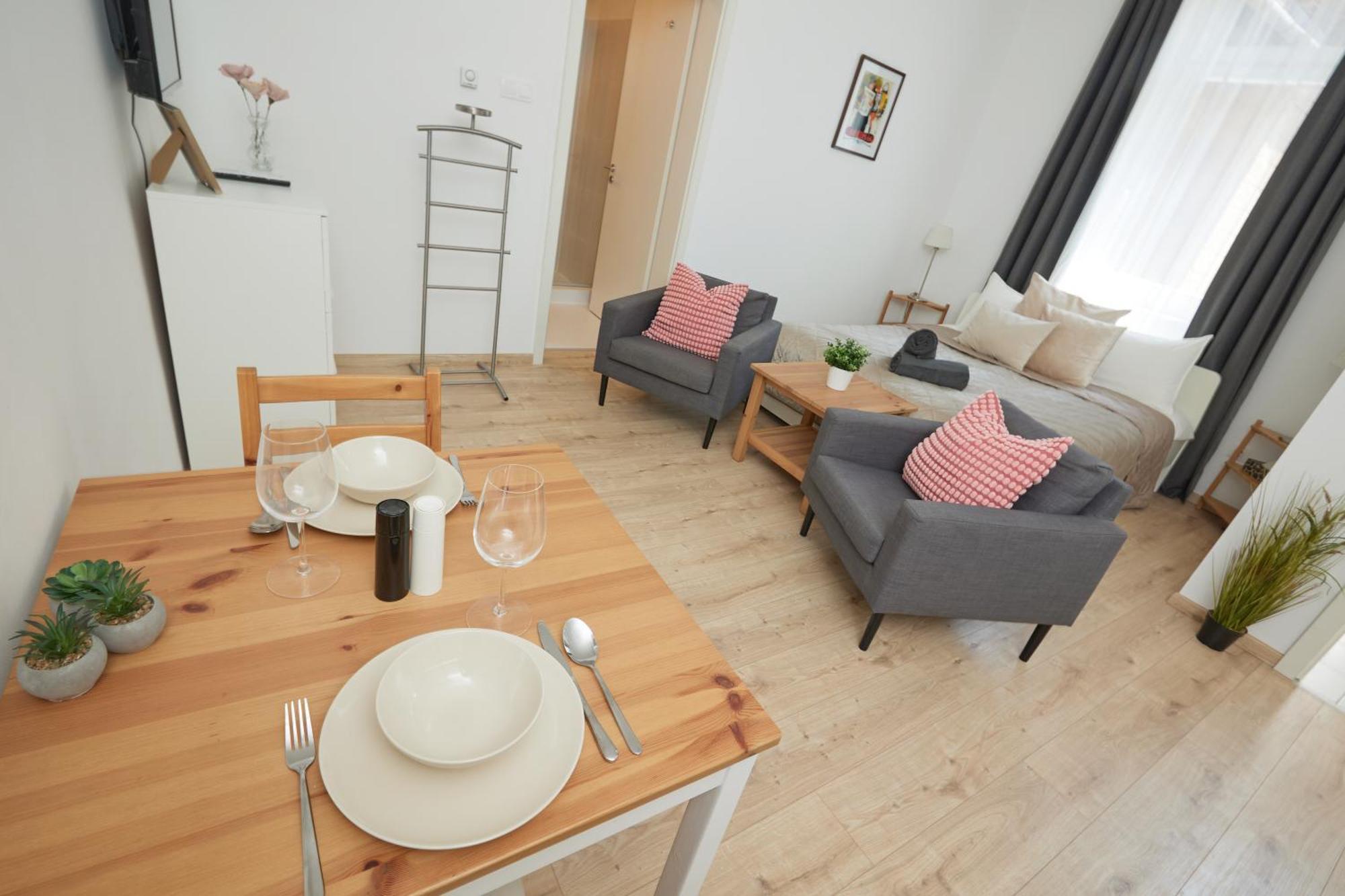 ブダペストCasa Bonaアパートメント 部屋 写真
